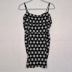 Free People Bodycon Tank Mini Dress-Women’s L-Black-Summer-Spring-Sun-Casual-NEW